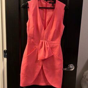 BCBGMaxAzria Coral Sleeveless Mini Dress